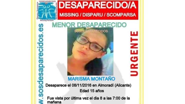 Imagen del cartel difundido en Twitter