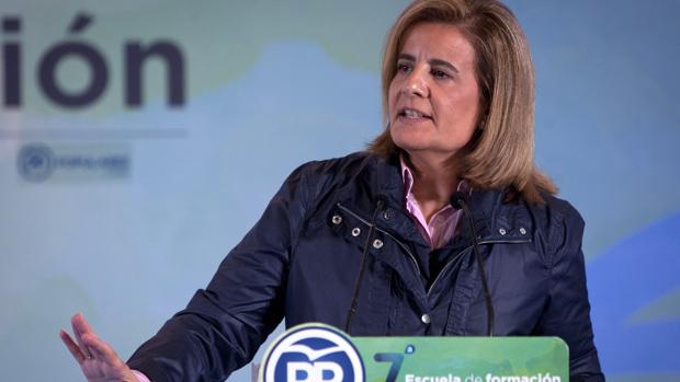 Fátima Báñez, ministra de Empleo