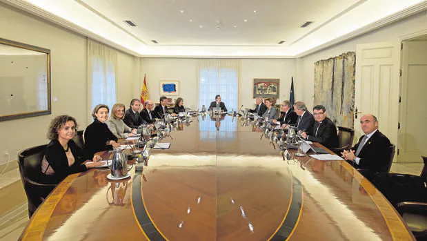 El primer Consejo de Ministros tras la formaciónd el Gobierno, el pasado 4 de noviembre