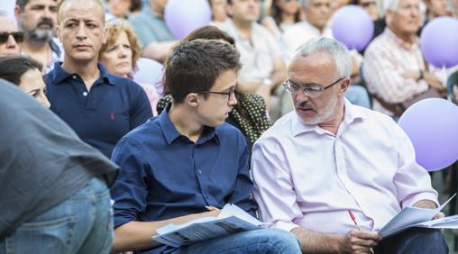 Imagen de Errejón y Montiel en un acto celebrado en Valencia