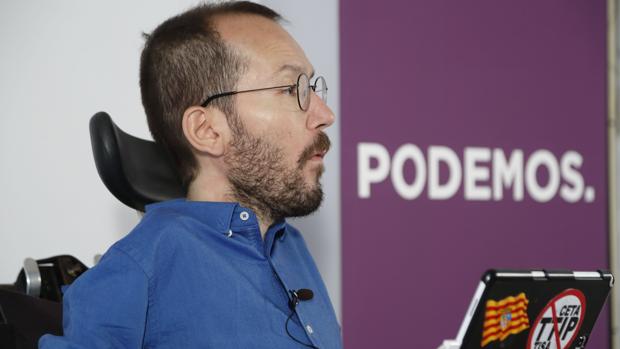 Pablo Echenique, número tres de Podemos y líder del partido en Aragón