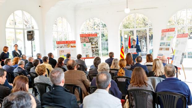 Imagen de la presentación de las obras del nuevo hospital de Mislata