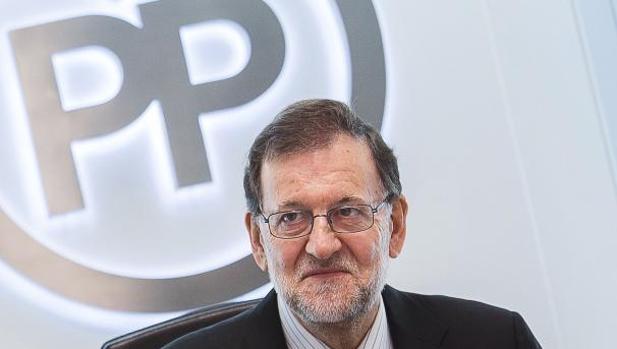 Mariano Rajoy presidió ayer la reunión de maitines en Génova