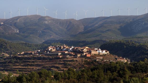 Imagen del paisaje del interior de la provincia de Castellón