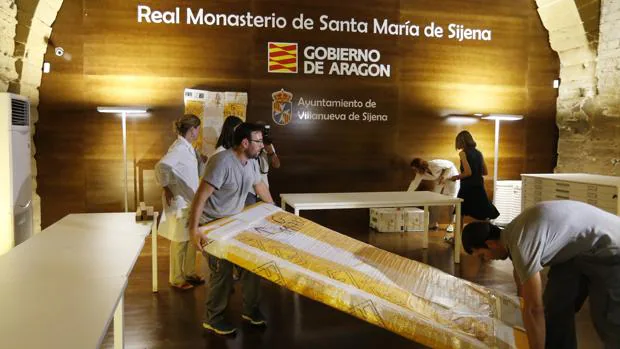 En julio regresaron a Aragón, por mandato judicial, 51 piezas de Sijena. El Museo de Lérida no quiere soltar otras 44