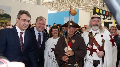 El presidente de la Diputación de León, Juan Martínez Majo, y el alcalde de la capital leonesa, Antonio Silván