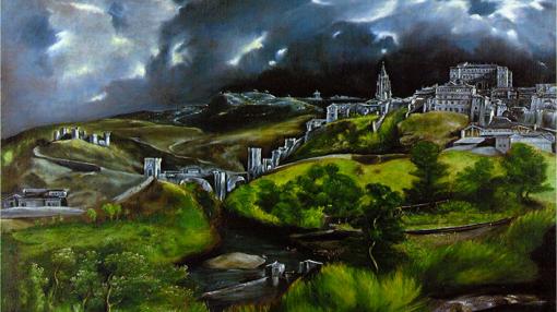 Doménikos Theotokópulos, el Greco. Vista de Toledo. 1604-1614. Metropolitan Museum of New York