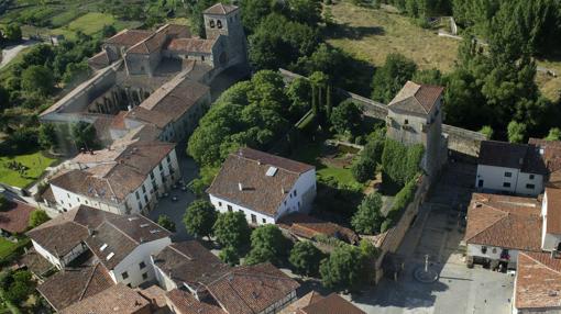 Vista aérea de Covarrubias