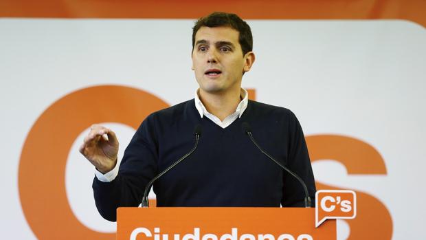 El presidente de Ciudadanos, Albert Rivera,