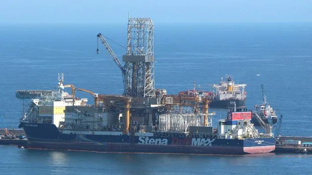 Stena DrillMax, basado en el puerto de Las Palmas