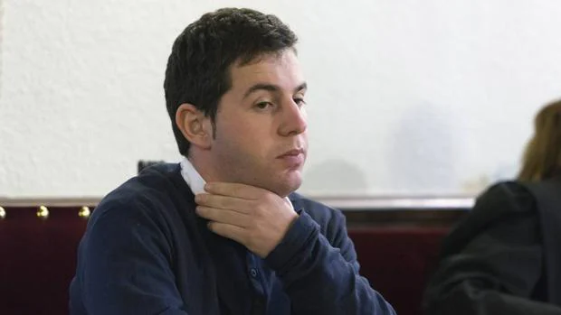 El acusado, Francisco Javier García Organista, en la Audiencia Provincial de Ávila