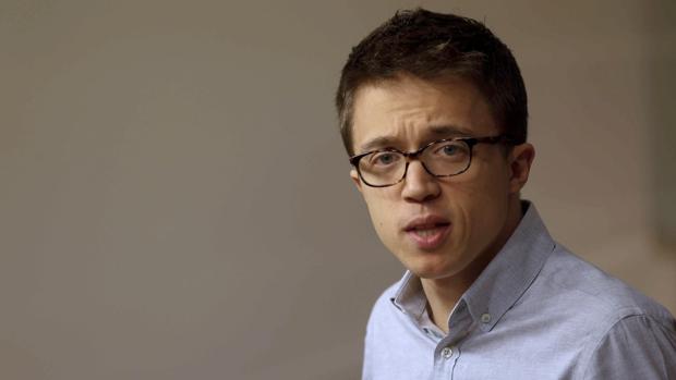 El portavoz de Unidos Podemos en la Cámara Baja, Íñigo Errejón