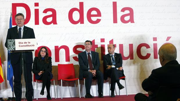 Imagen del acto institucional celebrado en Alicante