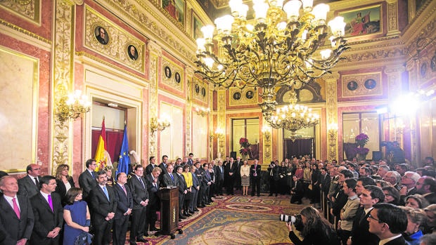 Imagen de la celebración en el Congreso el año pasado