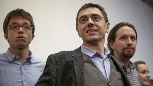 Los fundadores de Podemos en una imagen de archivo