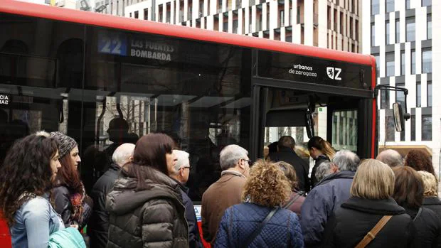A principios de año los autobuses de Zaragoza ya estuvieron en huelga durante más de cuatro meses