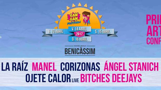 Manel y Corizonas, confirmados para el SanSan Festival de Benicàssim