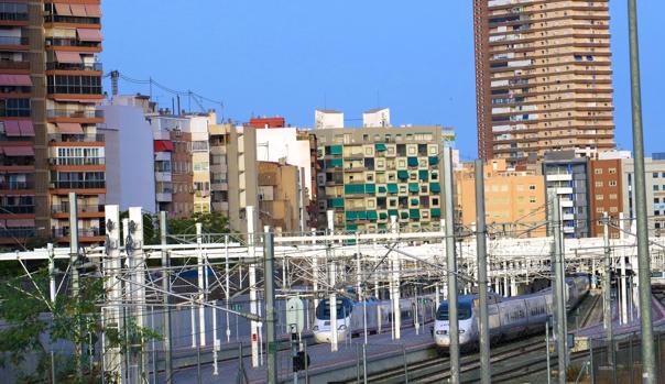 Imagen de la estación de tren de Alicante