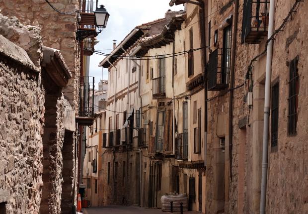 Una calle de la judería de Molina de Aragón