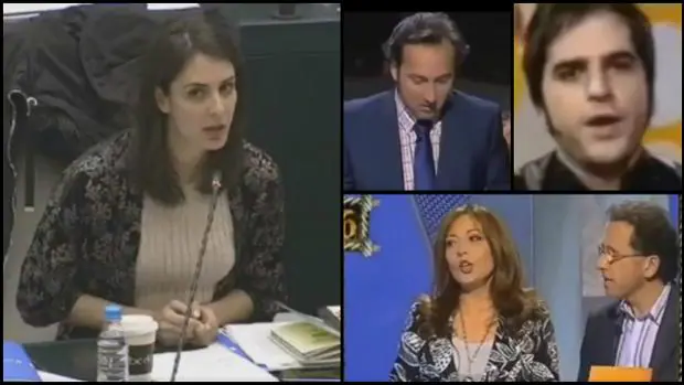 Montaje en vídeo de la intervención de Maestre en el Pleno con presentadores y cómicos, subido por el PP