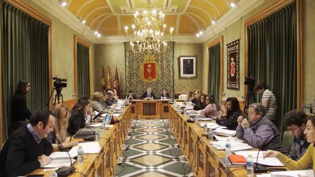 Pleno extraordinario del Ayuntamiento de Cuenca de este martes