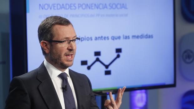 El vicesecretario de Sectorial del PP, Javier Maroto