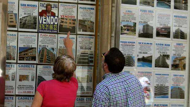 Casetas ha sido la localidad aragonesa en la que más se han hundido los precios de la vivienda usada