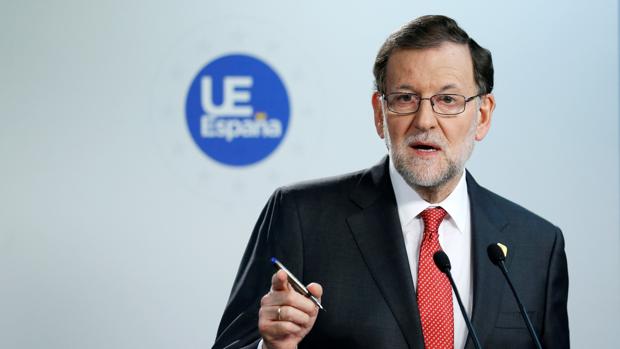 Mariano Rajoy, tras un encuentro en Bruselas con líderes europeos