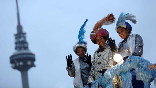 La cabalgata, con una reina maga, celebrada en Ciudad Lineal el año pasado