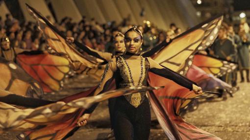 Imagen del desfile de la Cabalgata de Reyes de Valencia