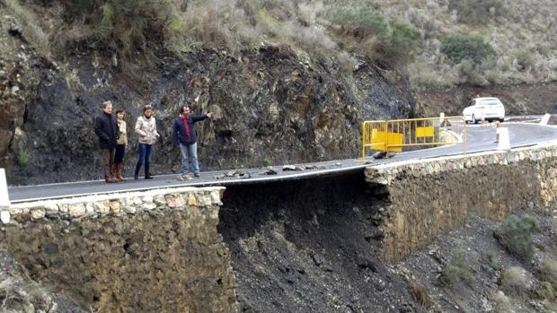 Imagen de archivo de los efectos causados por el temporal en Murcia el pasado mes de diciembre