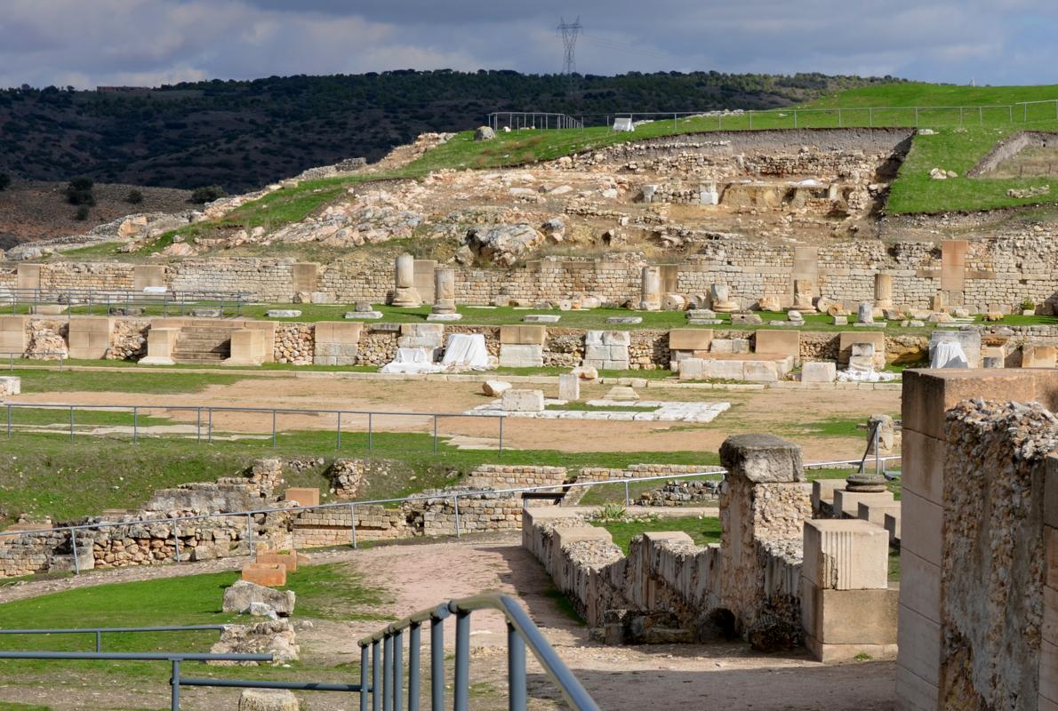 Imagen del Parque Arqueológico de Segóbriga, en Cuenca