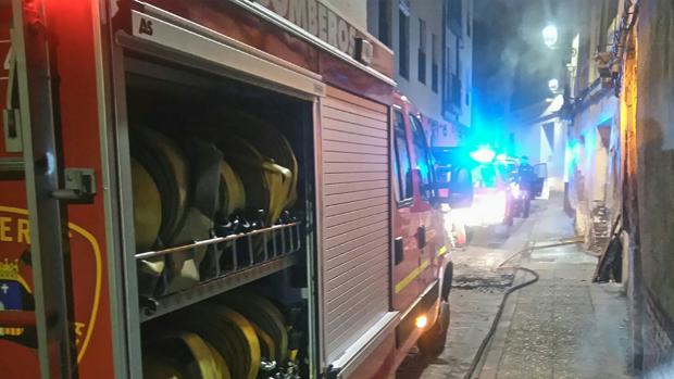 El edificio incendiado está en la calle Herrer y Marco