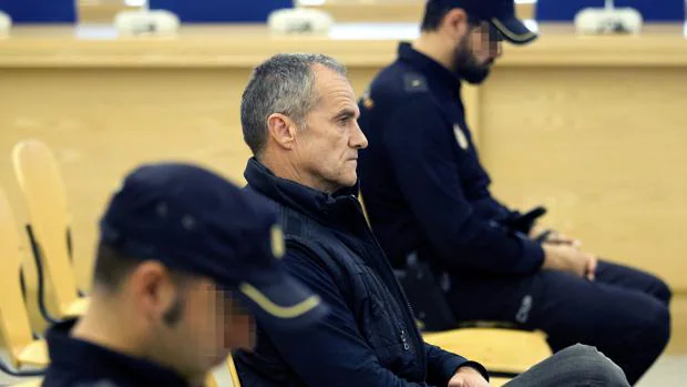 El exdirigente de ETA José Javier Arizkuren Ruiz, durante un juicio en 2013
