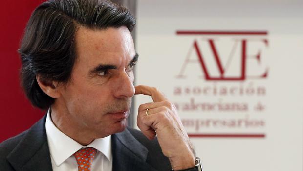 Aznar descarta crear un partido: «Ya tengo uno, que es el PP»