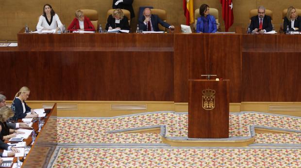 Pleno de la Asamblea de Madrid