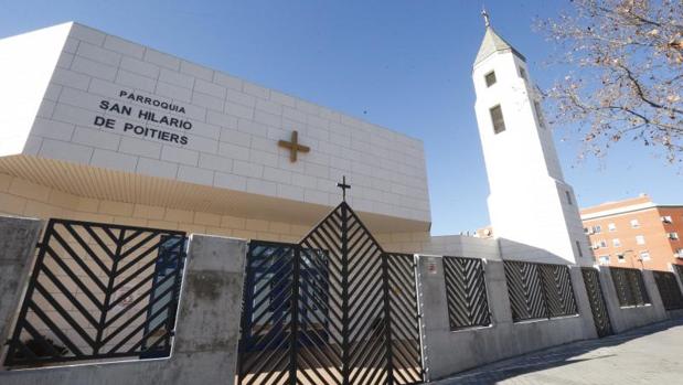 Imagen del templo de la parroquia de San Hilario de Poitiers