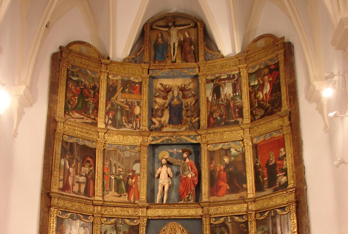 Retablo realizado en 1517 por Juan de Borgoña y Diego Copín