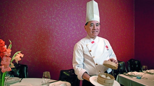 El chef Wei Chen del restaurante El Bund