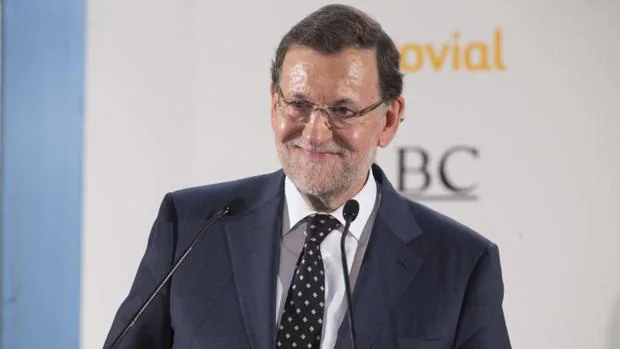 Rajoy durante lel Foro ABC de 2015, el último en el que participó el presidente del Gobierno
