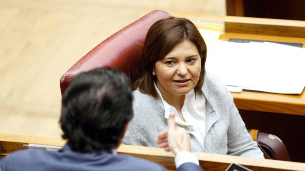 Imagen de Isabel Bonig tomada en las Cortes Valencianas