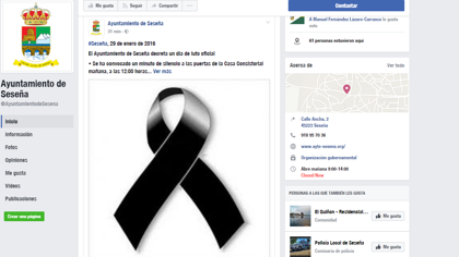 Cuenta de facebook del Ayuntamiento de Seseña