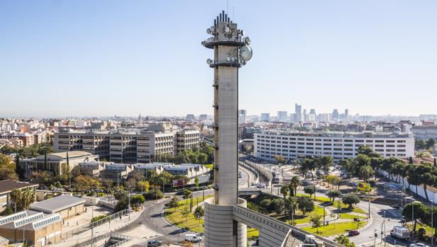 Imagen de las instalaciones de la televisión valenciana en Burjassot