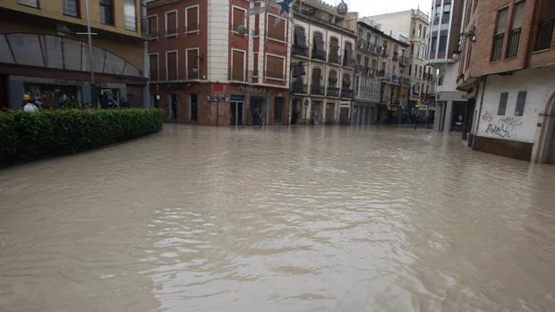 Imagen de los efectos de las inundaciones en la provincia de Alicante