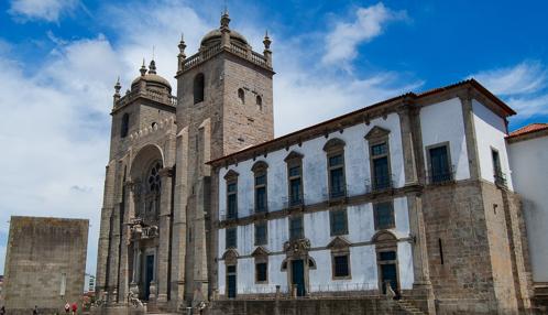 Catedral de Oporto, donde fue enterrada María Pacheco en 1531