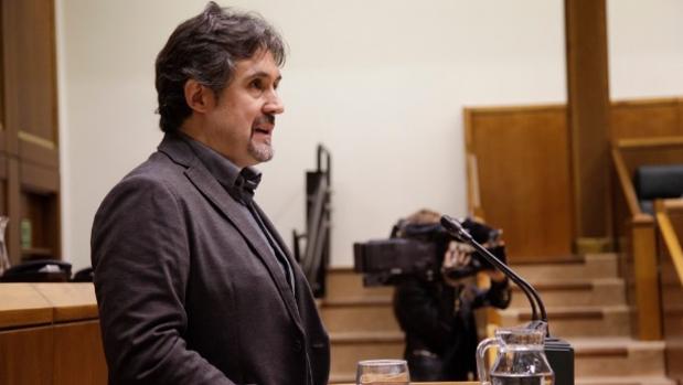 El portavoz de EH Bildu en el Parlamento, Pello Urizar
