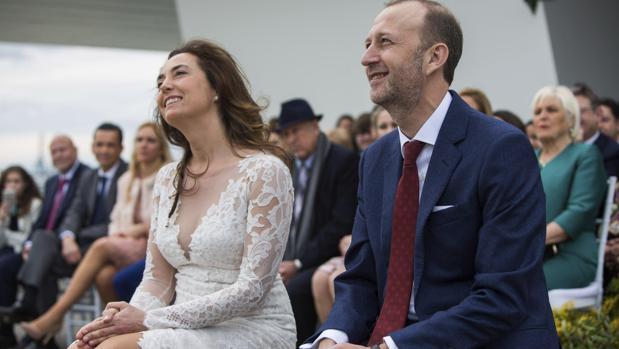 Imagen de la boda de Alexis Marí y Carolina Punset