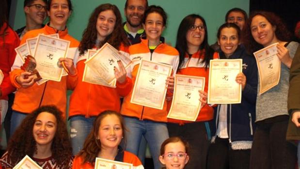 Premiados del Club Deportivo Toledo Orientación