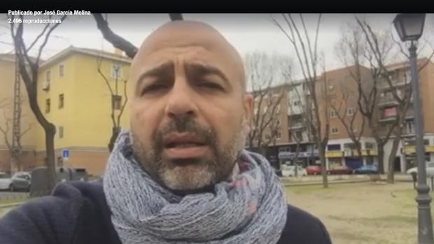 José García Molina ha grabado un vídeo para pedir explicaciones a su compañero Iñigo Errejón