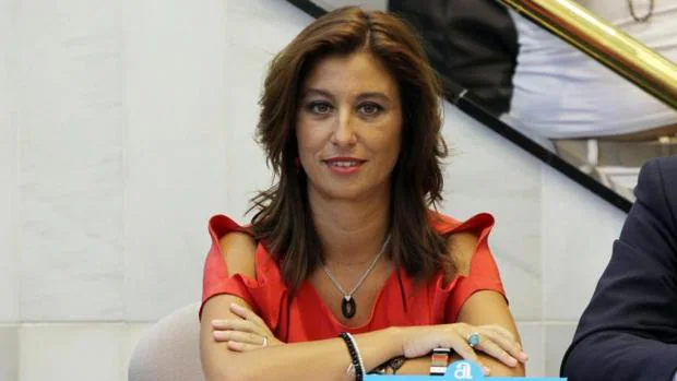 Mónica Lorente, durante su etapa como diputada provincial alicantina